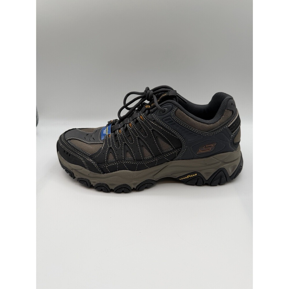 Skechers After Burn M. Fit 2.0 Hiking Shoes, Men's 9.5,Extra Wide Width,Mem.Foam